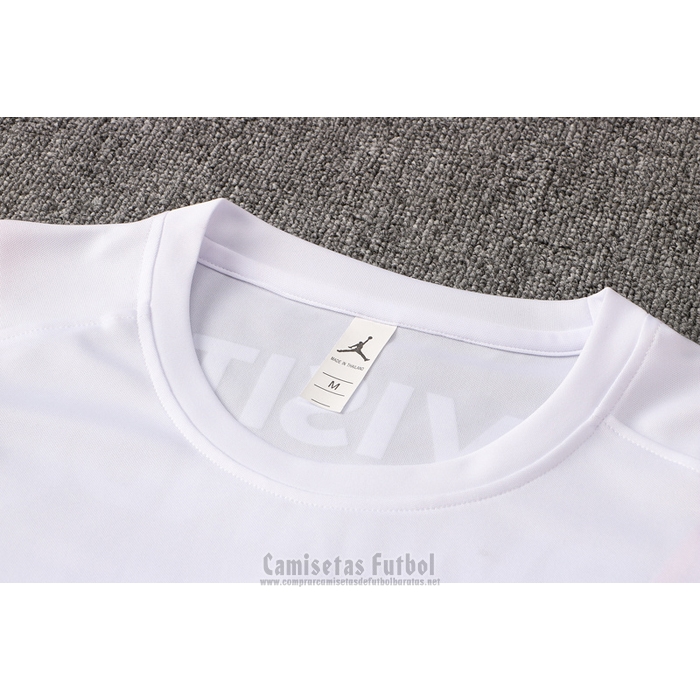 Chandal del Paris Saint-Germain Jordan Manga Corta 2021-2022 Blanco